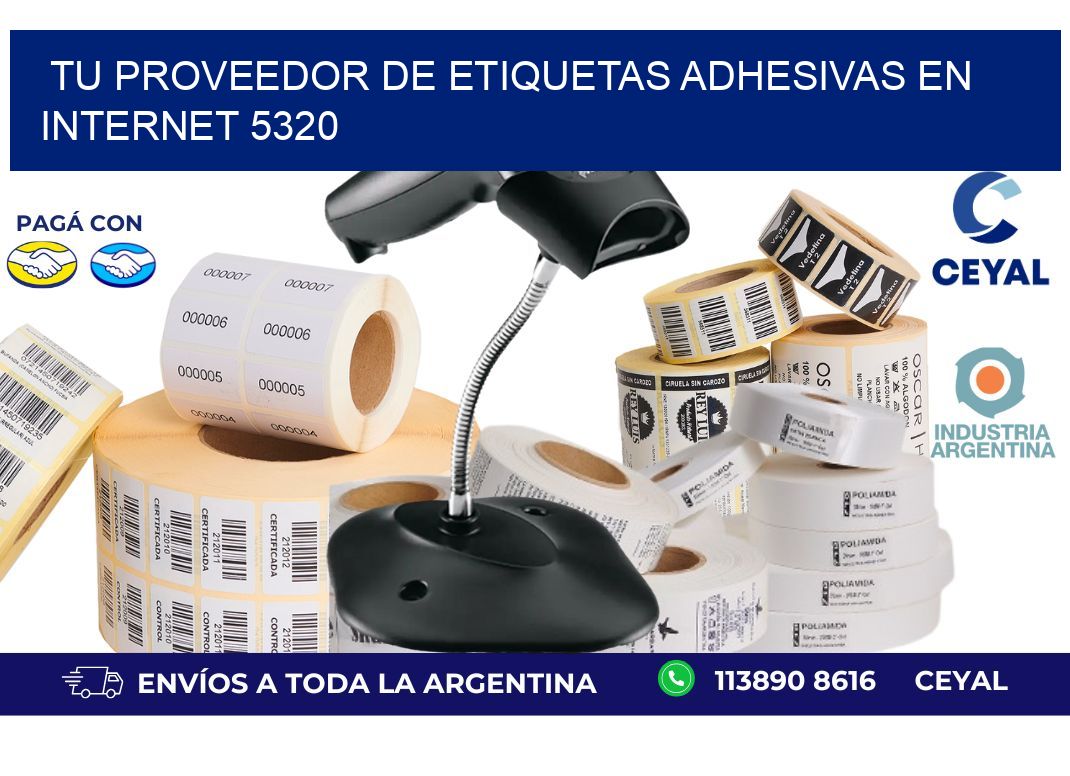 Tu Proveedor de Etiquetas Adhesivas en Internet 5320