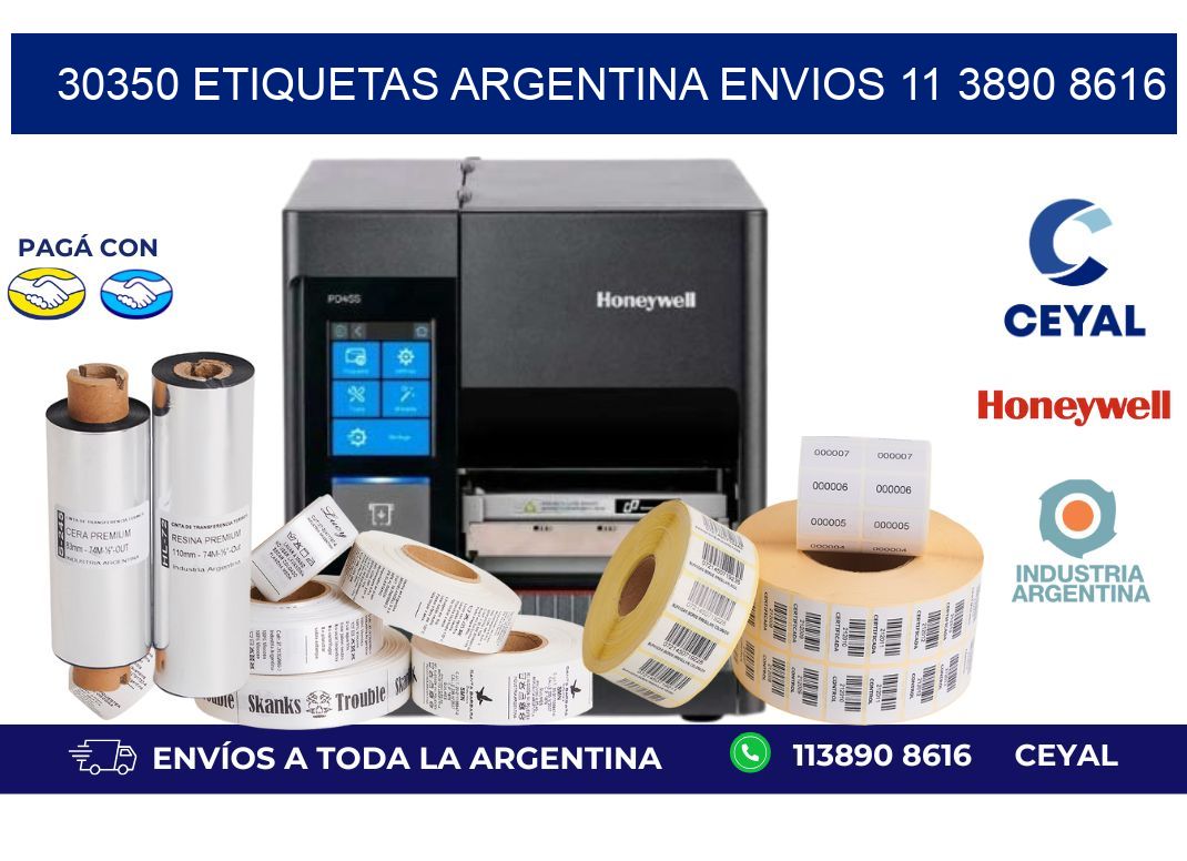 30350 ETIQUETAS ARGENTINA ENVIOS 11 3890 8616