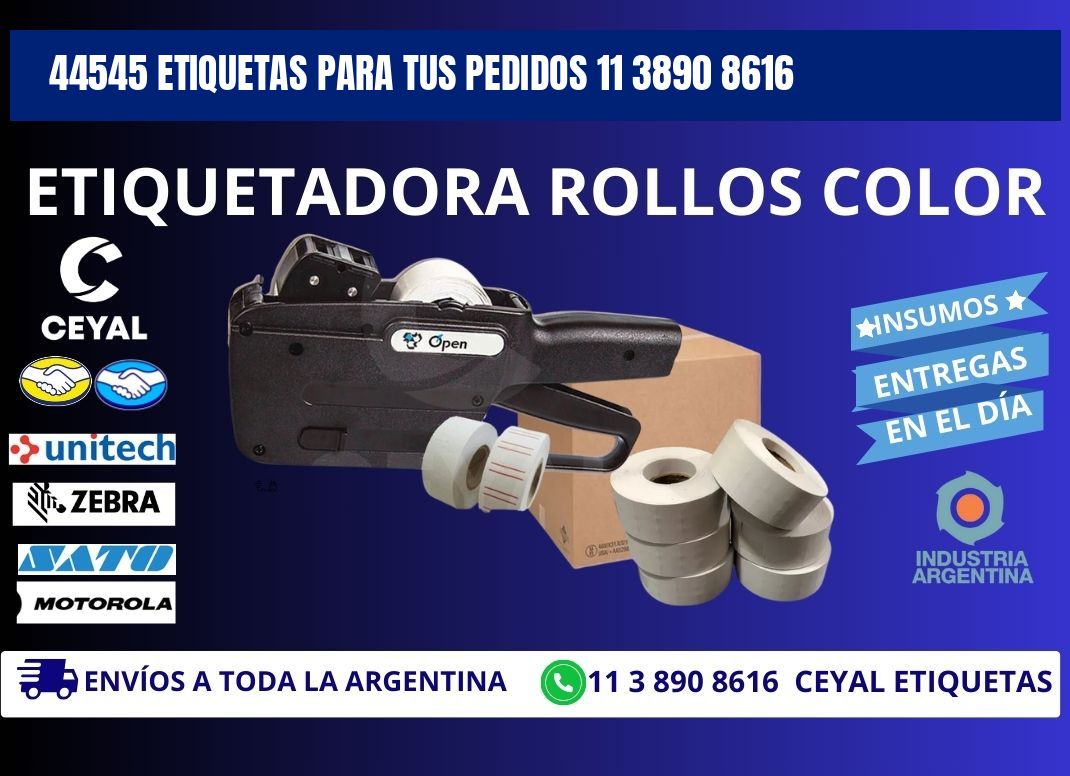 44545 ETIQUETAS PARA TUS PEDIDOS 11 3890 8616