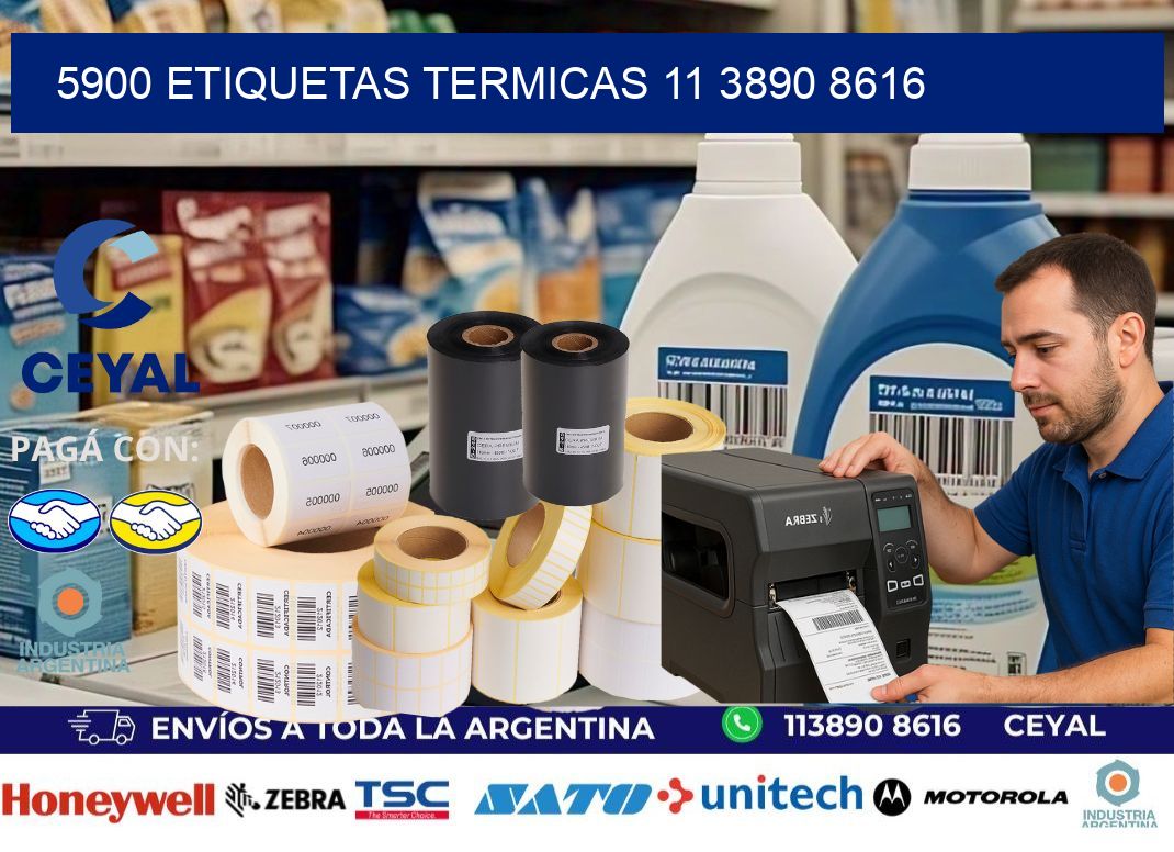 5900 ETIQUETAS TERMICAS 11 3890 8616