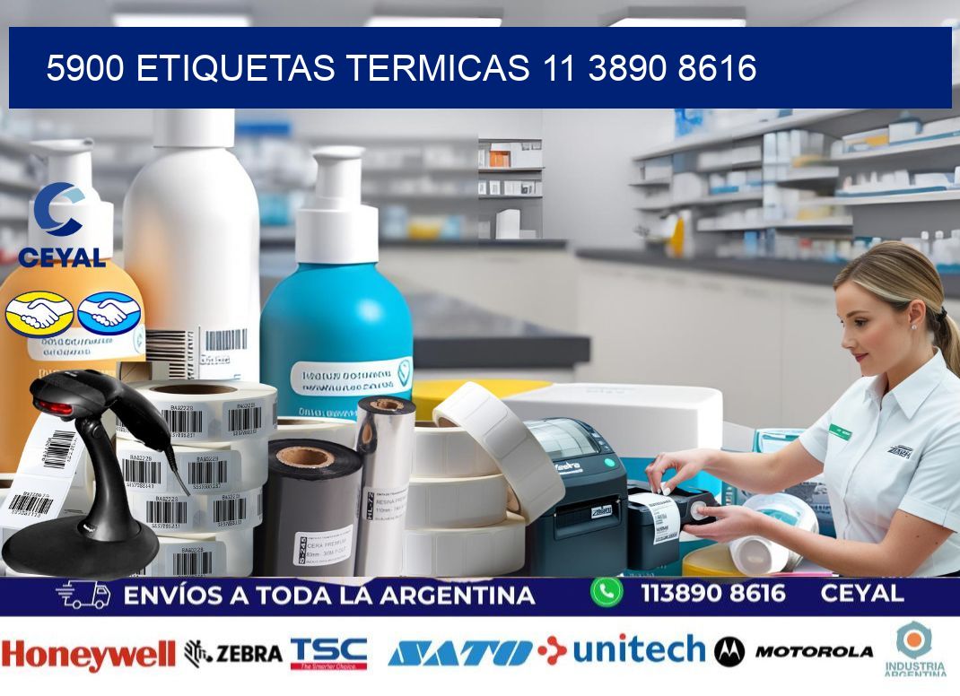 5900 ETIQUETAS TERMICAS 11 3890 8616