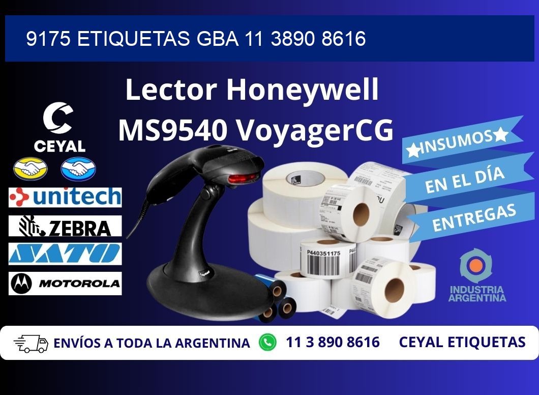 9175 ETIQUETAS GBA 11 3890 8616