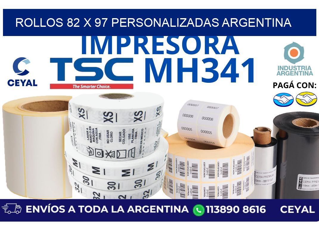 rollos 82 x 97 personalizadas argentina
