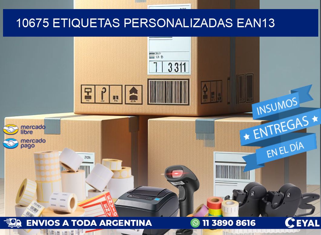 10675 Etiquetas personalizadas ean13