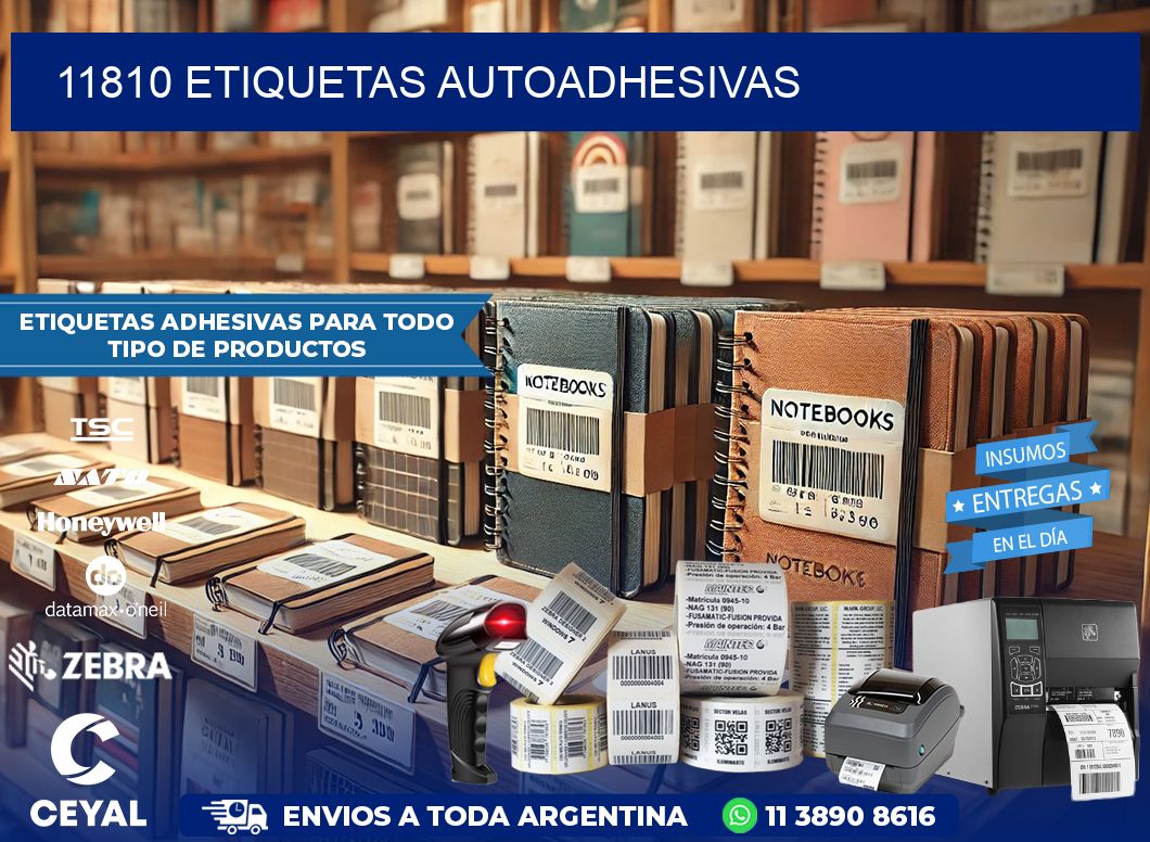 11810 etiquetas autoadhesivas