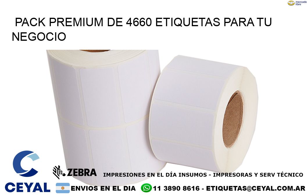 Pack premium de 4660 etiquetas para tu negocio