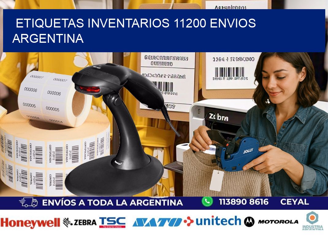 etiquetas inventarios 11200 ENVIOS ARGENTINA
