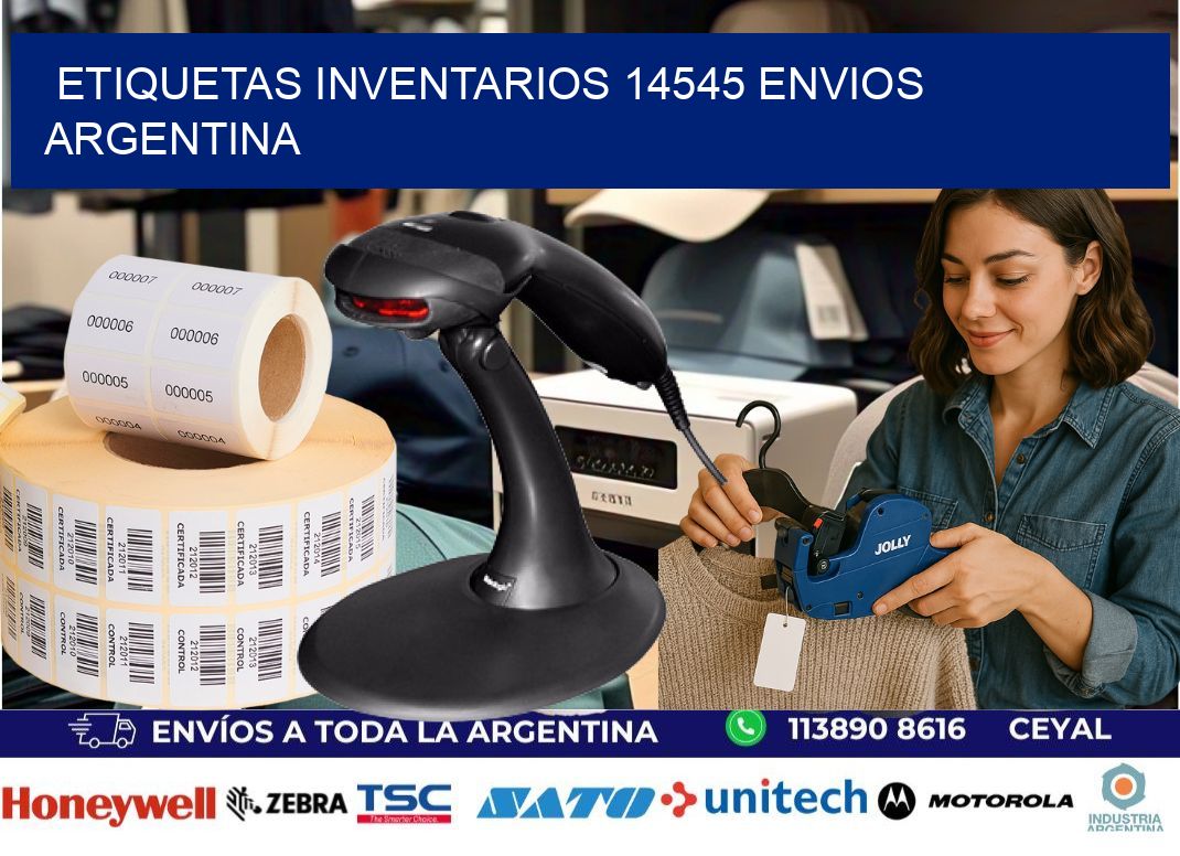 etiquetas inventarios 14545 ENVIOS ARGENTINA