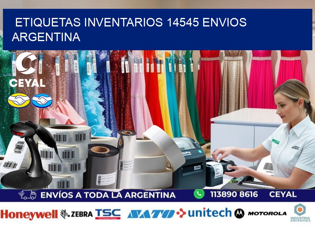 etiquetas inventarios 14545 ENVIOS ARGENTINA