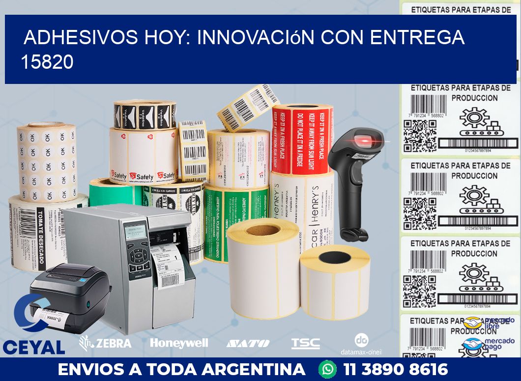 Adhesivos Hoy: Innovación con Entrega 15820