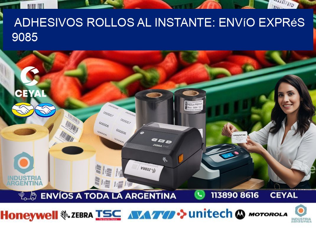 Adhesivos rollos al Instante: Envío Exprés 9085