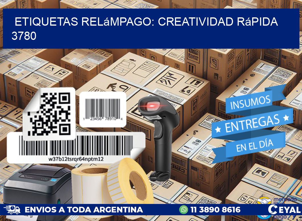 Etiquetas Relámpago: Creatividad Rápida 3780