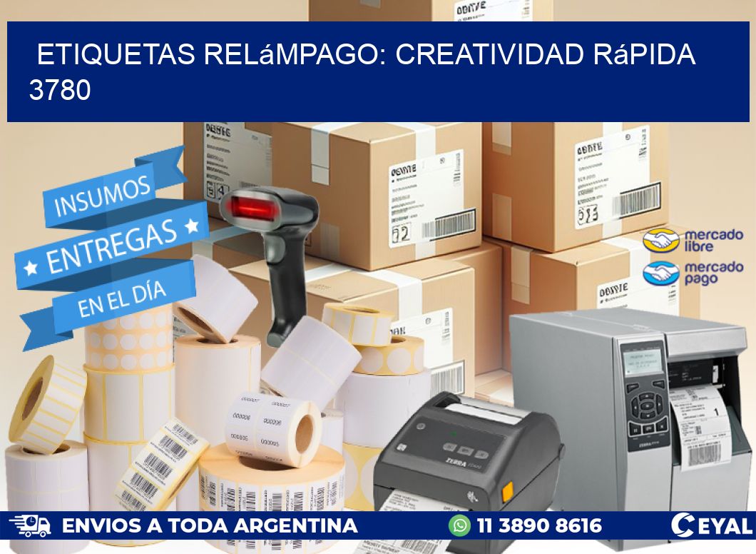 Etiquetas Relámpago: Creatividad Rápida 3780