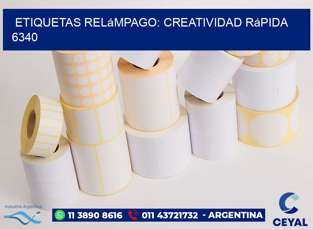 Etiquetas Relámpago: Creatividad Rápida 6340