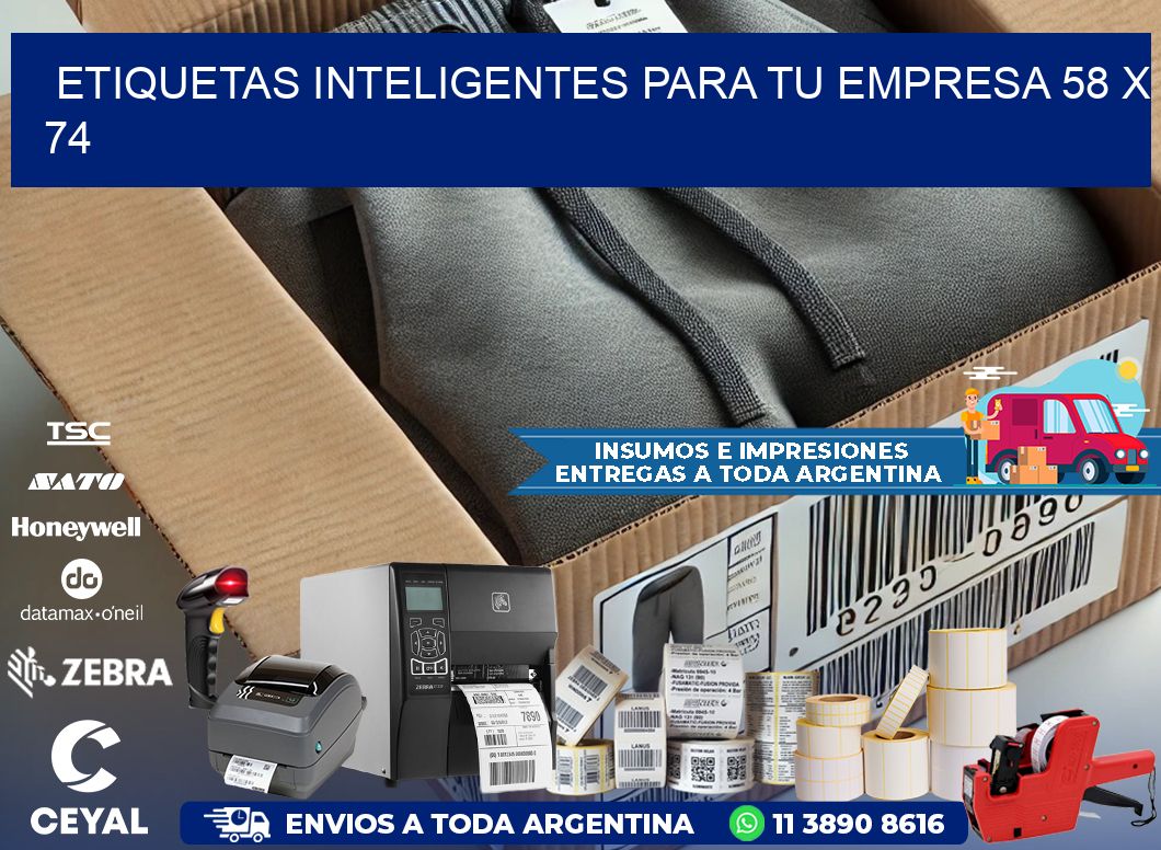 Etiquetas inteligentes para tu empresa 58 x 74