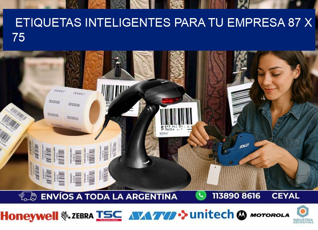 Etiquetas inteligentes para tu empresa 87 x 75