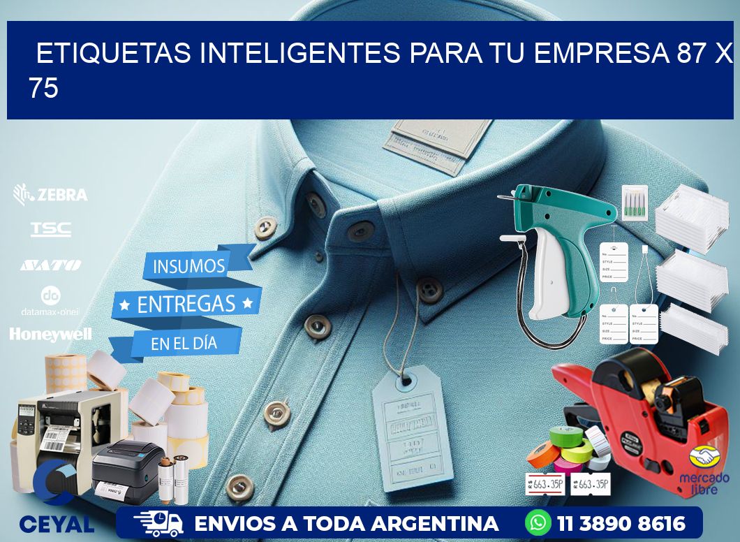 Etiquetas inteligentes para tu empresa 87 x 75