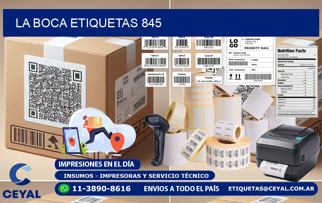 La Boca etiquetas 845