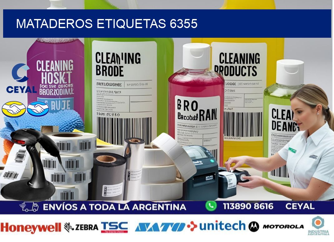 Mataderos etiquetas 6355