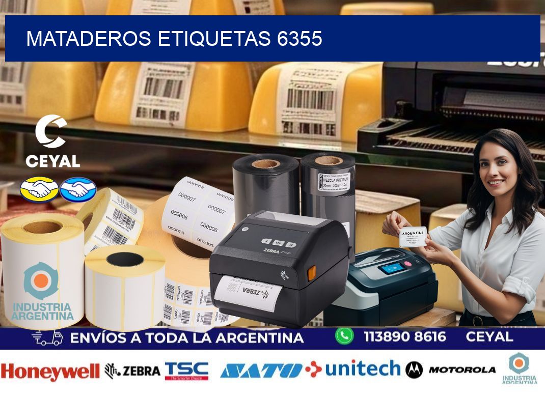 Mataderos etiquetas 6355