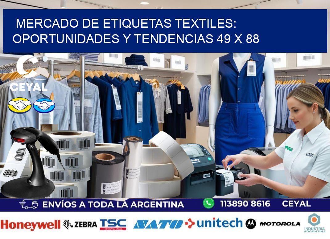Mercado de Etiquetas Textiles: Oportunidades y Tendencias 49 x 88