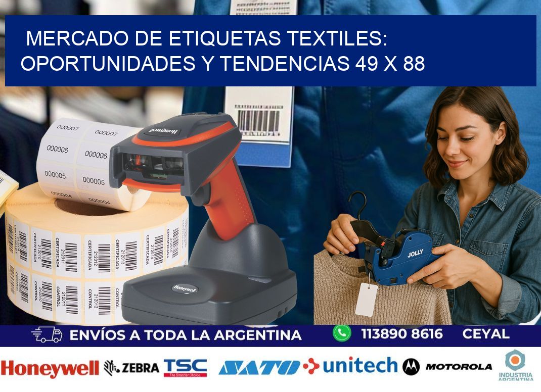 Mercado de Etiquetas Textiles: Oportunidades y Tendencias 49 x 88