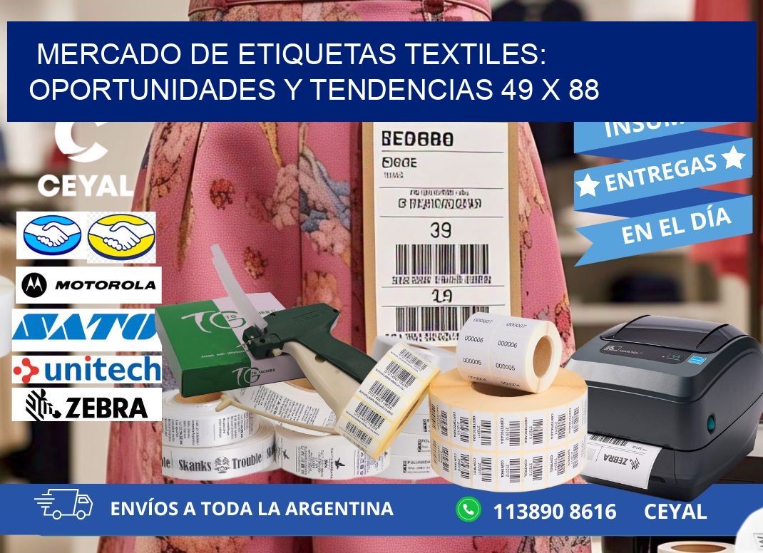 Mercado de Etiquetas Textiles: Oportunidades y Tendencias 49 x 88