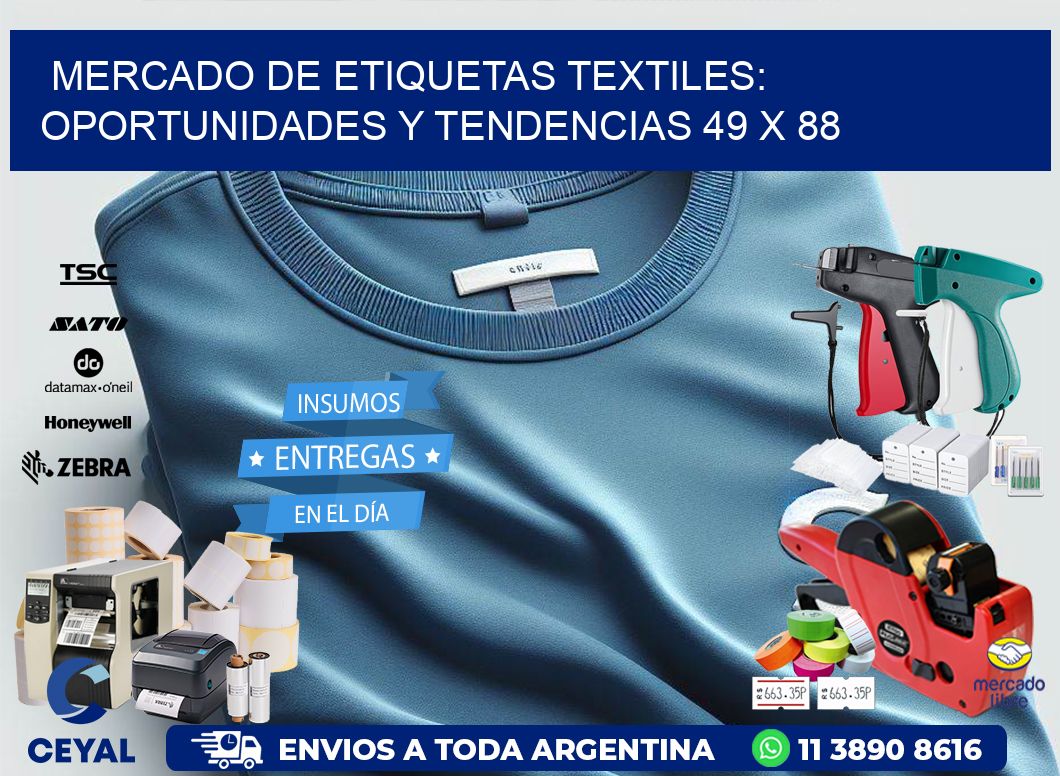 Mercado de Etiquetas Textiles: Oportunidades y Tendencias 49 x 88