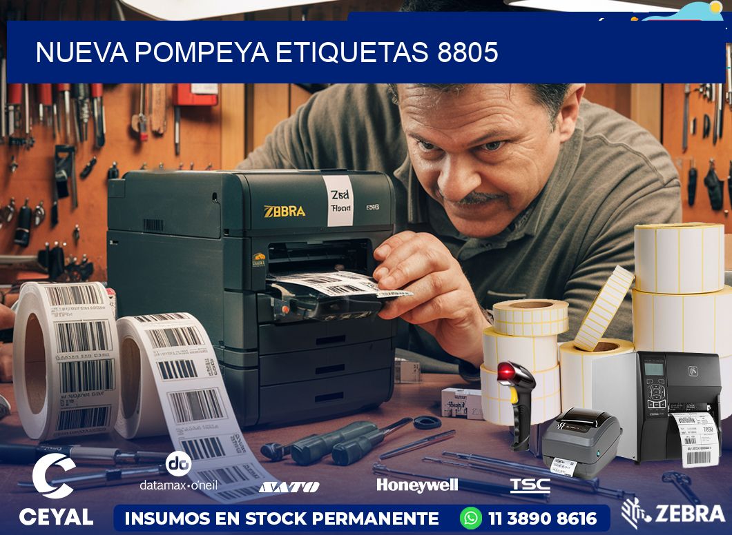 Nueva Pompeya etiquetas 8805