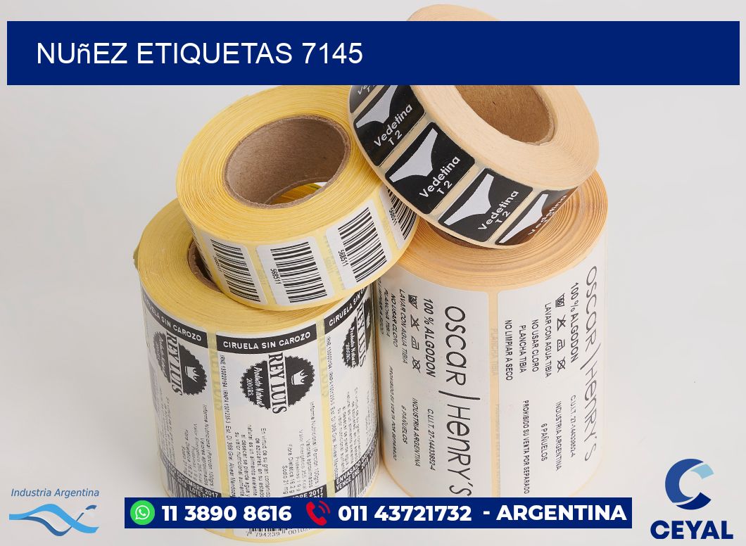 Nuñez etiquetas 7145