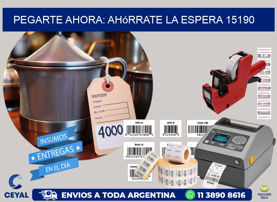 PegArte Ahora: Ahórrate la Espera 15190