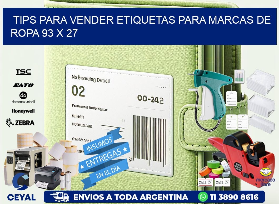 Tips para Vender Etiquetas para Marcas de Ropa 93 x 27