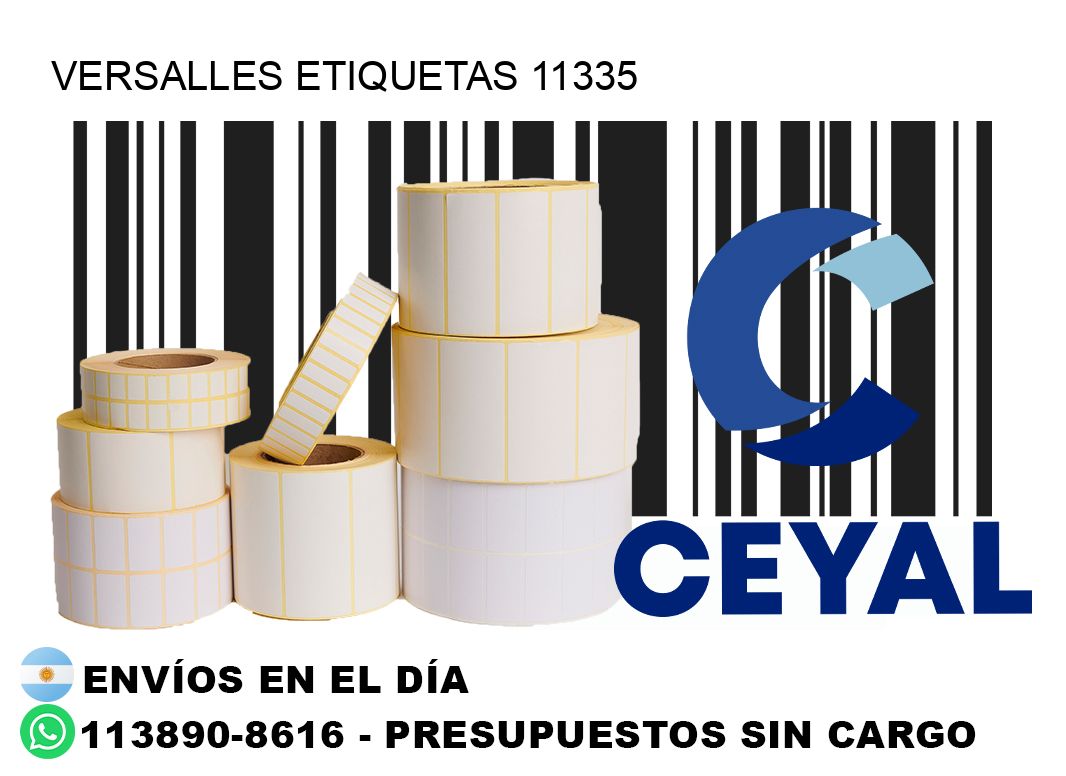 Versalles etiquetas 11335