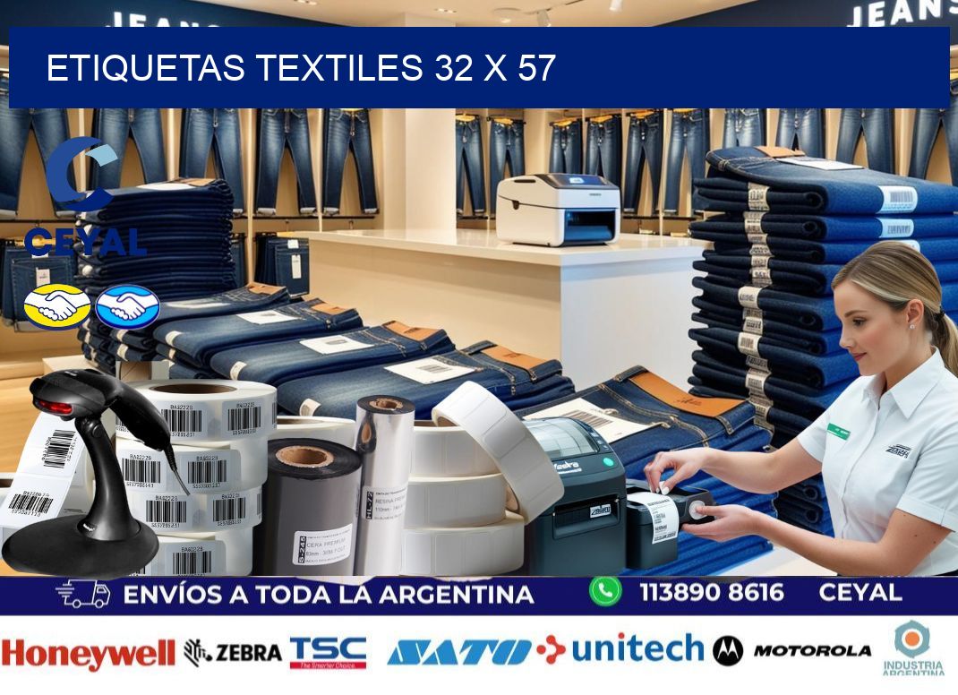 etiquetas textiles 32 x 57