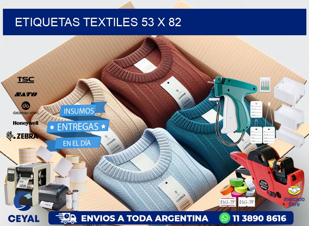 etiquetas textiles 53 x 82