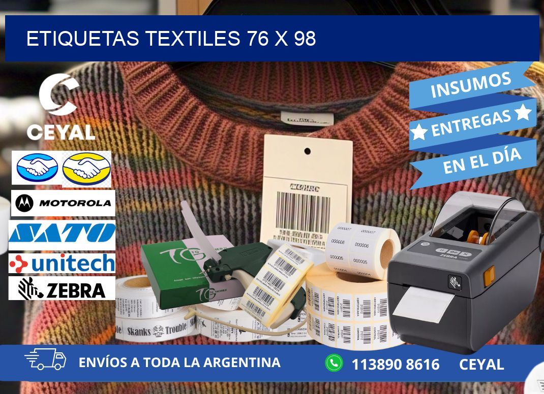 etiquetas textiles 76 x 98