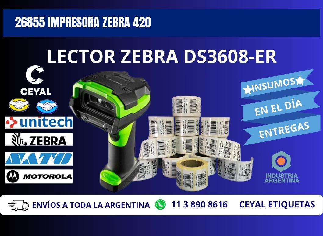 26855 impresora zebra 420