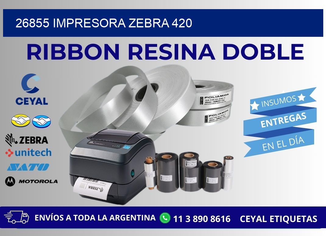 26855 impresora zebra 420