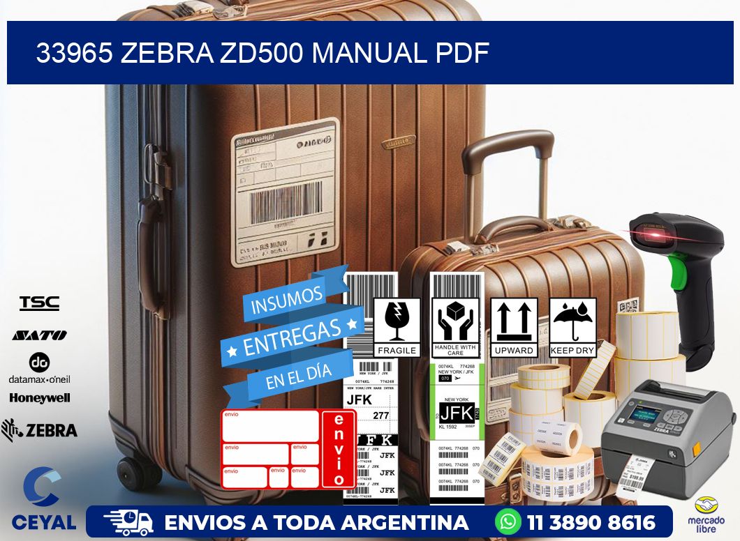 33965 Zebra ZD500 manual PDF