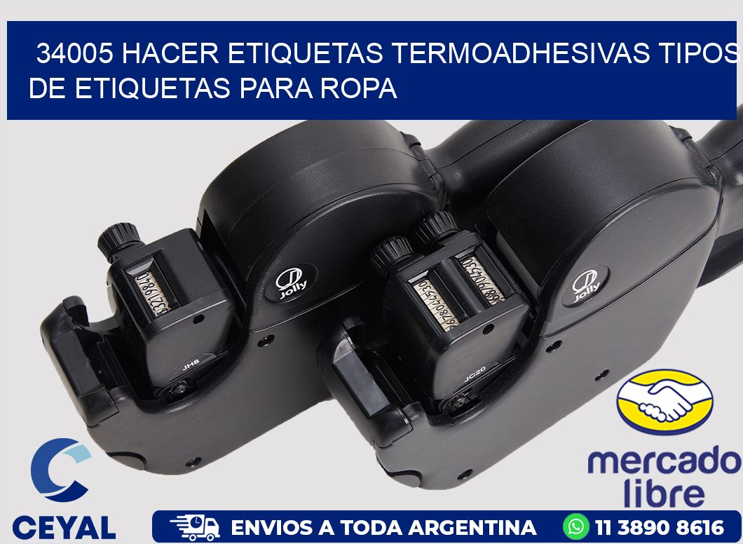 34005 hacer etiquetas termoadhesivas tipos de etiquetas para ropa