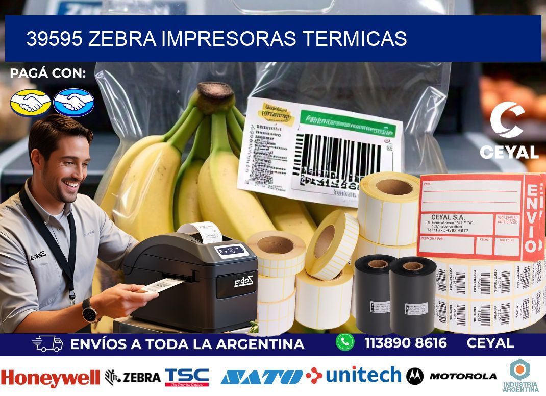 39595 Zebra impresoras termicas