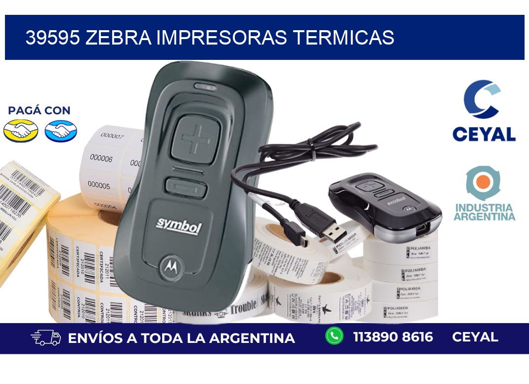 39595 Zebra impresoras termicas