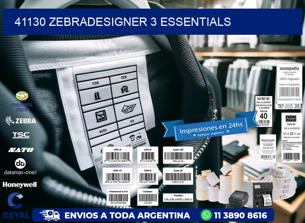 41130 ZebraDesigner 3 Essentials