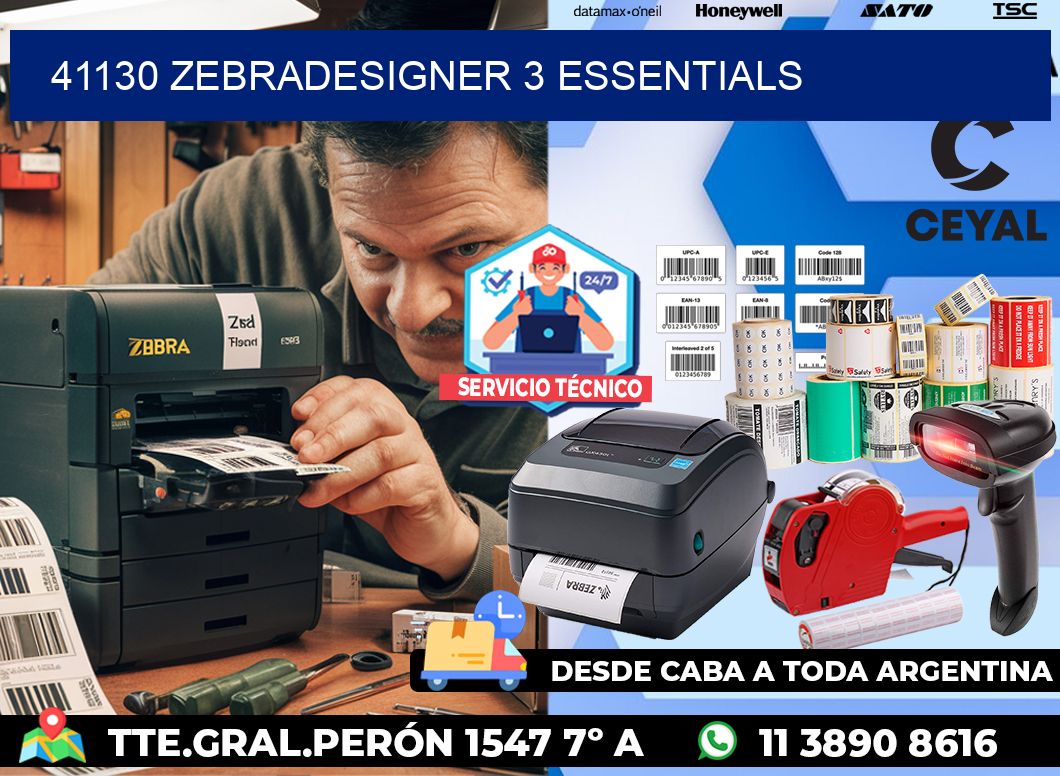 41130 ZebraDesigner 3 Essentials