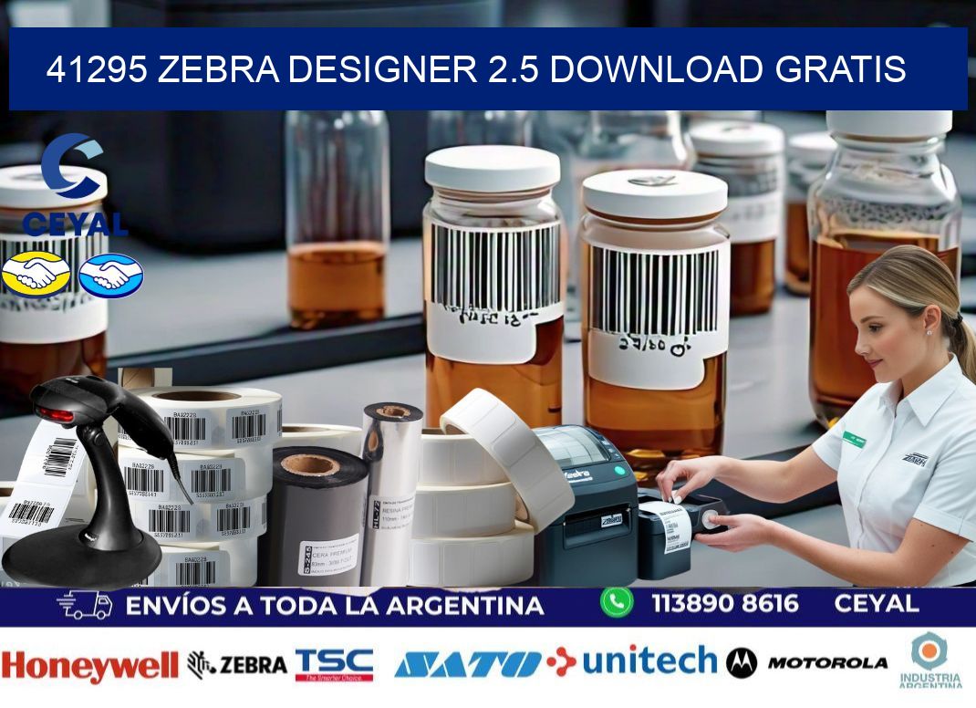 41295 Zebra designer 2.5 download gratis