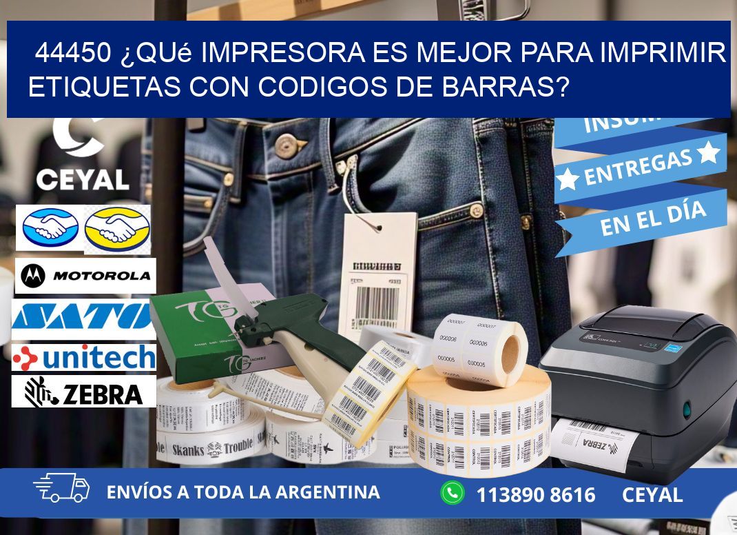 44450 ¿Qué impresora es mejor para imprimir etiquetas con codigos de ...