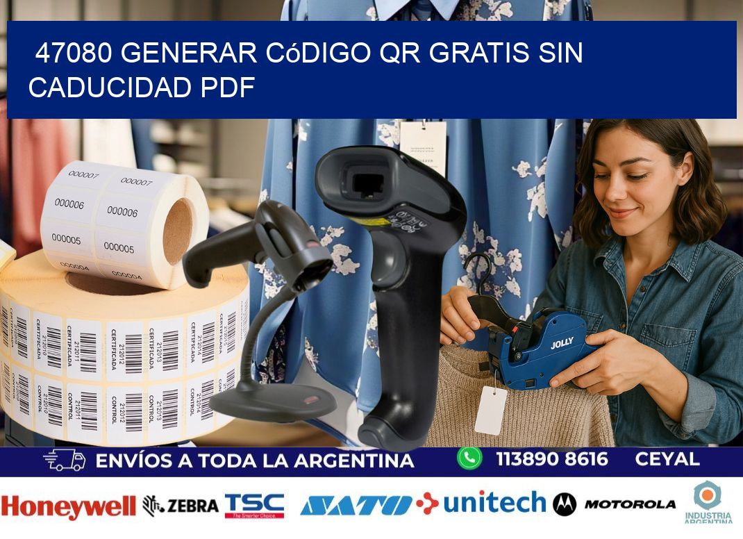 47080 Generar código QR gratis sin caducidad PDF
