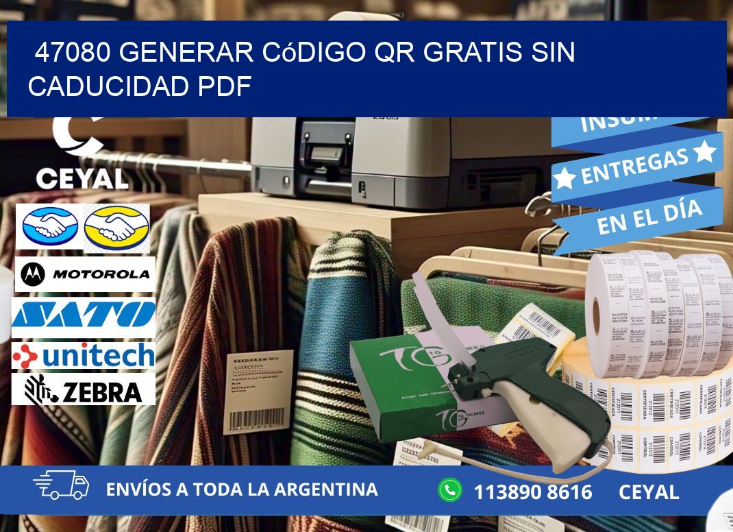 47080 Generar código QR gratis sin caducidad PDF