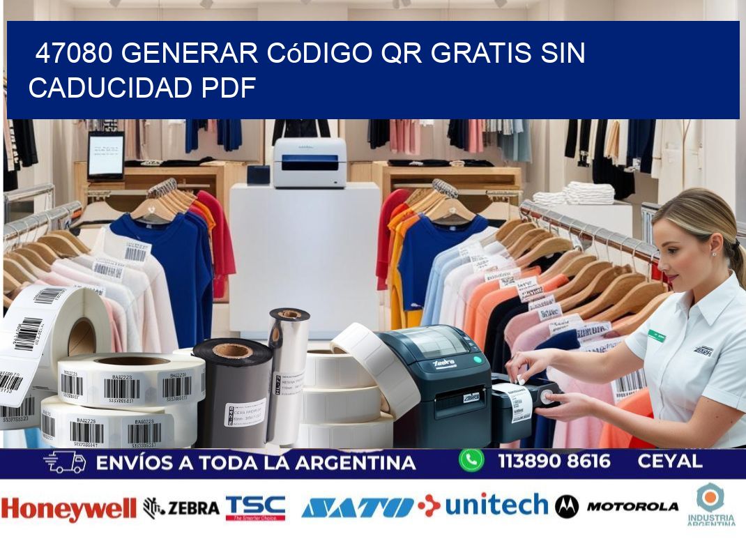 47080 Generar código QR gratis sin caducidad PDF