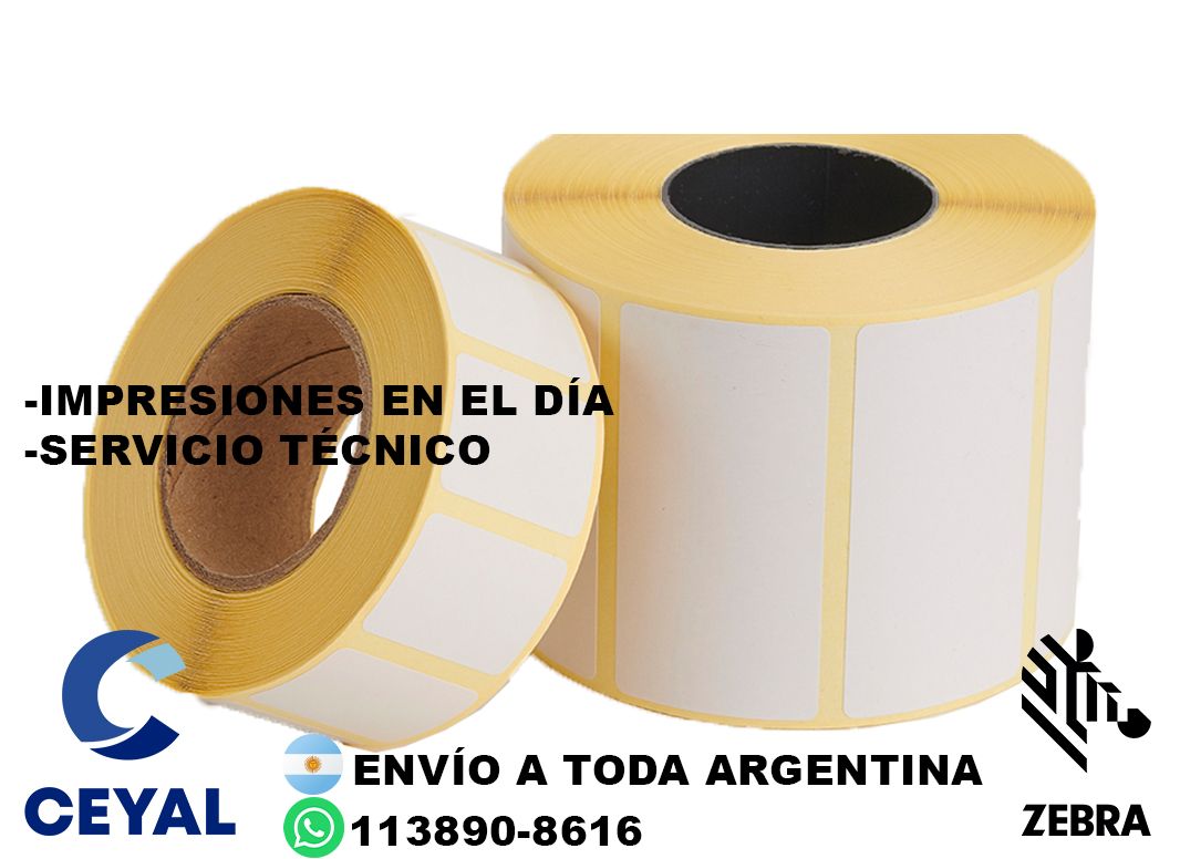 5 cajas de etiquetas 41 x 49
